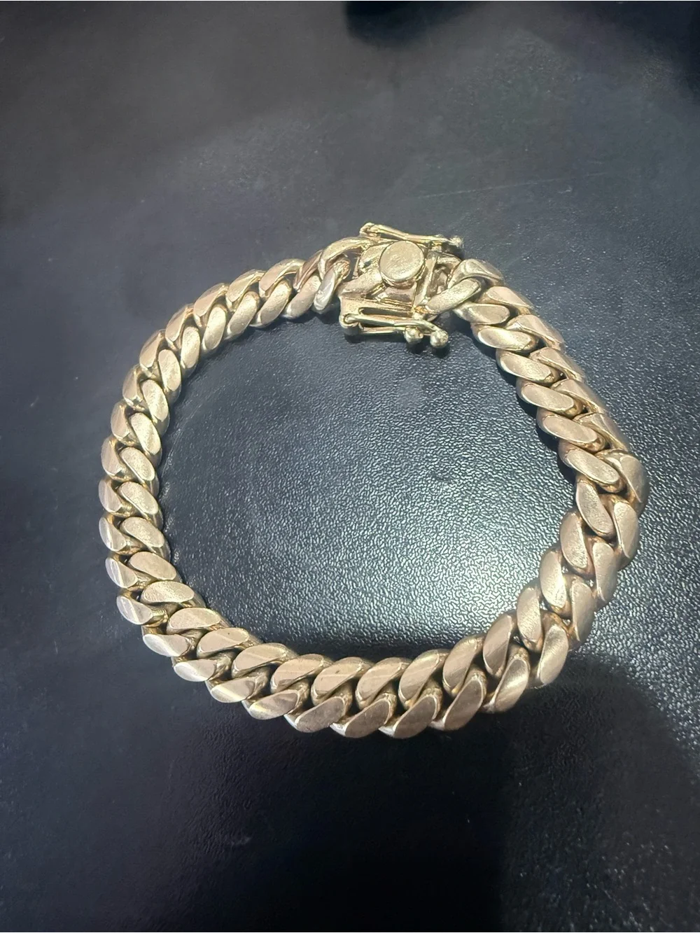 10k gold Miami cuban link chain “7.5 inches 9mm 36.6 grams
